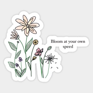 Blooming Sticker